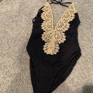 Planet blue bathing suit